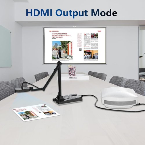 HSV229 4K Webcam - 15MP Autofocus with Zoom & Foldable Design for Windows, Mac & Chromebook
