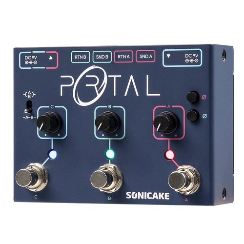 SONICAKE Active Signal Mixer, Analog Line Selector, as ABY and FX Loop - Portal