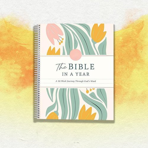 The Bible in a Year A 52-Week Study Through Gods Word Spiral Bible Study Guide 52-Week Women's Bible Study Plan（A4 Size）A Gift for Christians