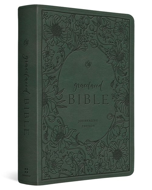 GraceLaced ESV Bible - Journaling Edition with Artwork by Ruth Chou Simons | TruTone Quiet Forest