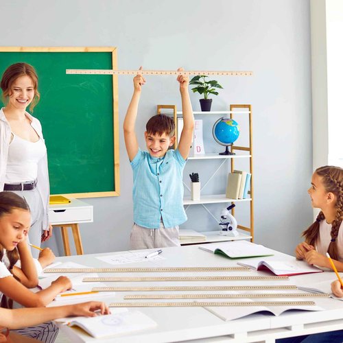 gisgfim 36 Pack 39 Inches Wood Double Sided Meter Stick Yard Stick Wood Economy Meterstick Wooden Ruler 100 Centimeters Measuring Yardstick Bulk School Classroom Home Office Kid Measuring Tailor Craft