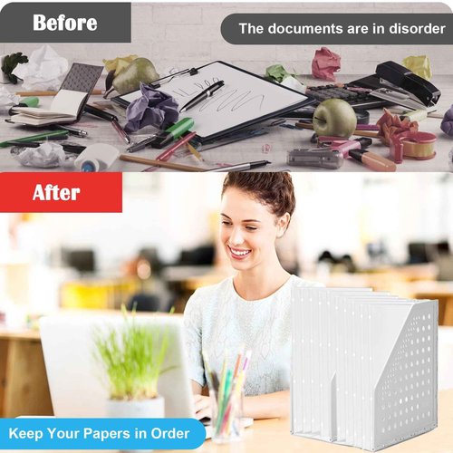 60 Pieces 4 Ring Binder Zipper Pouch 4 Holes Clear Poly Zip Envelopes Waterproof PVC Zipper Folders Binder Pouch Filing Bags for School Office Travel Storage Document Letter Size Supplies (A4 Size)