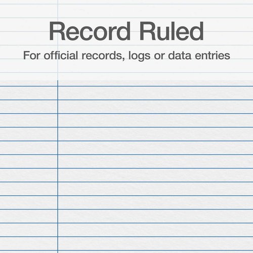 Boorum & Pease L21300R Laboratory Record Book,300 Pages,8-1/8-Inch x10-3/8-Inch,Black/Red