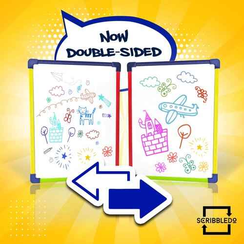 10 Pack Small White Board Dry Erase Board for Kids Portable 9"x12" Drawing Magnetic Mini Whiteboard White Board for Students Teachers School Supplies Lapboard Small Dry Erase Board for Kids & Erasers