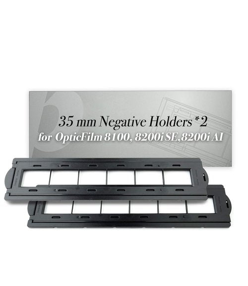 Plustek 2 x 35 mm Negative Holders (Negative Film), for OpticFilm 72~83 Series use only (8100 & 8200i & 8300i)