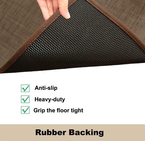 Chair Mat for Hardwood Floor, 59 x 48 inches Heavy Duty PVC Desk Chair Mat for Office Home, Non-Slip Tile Lamiate Floors Protector for Computer Chair