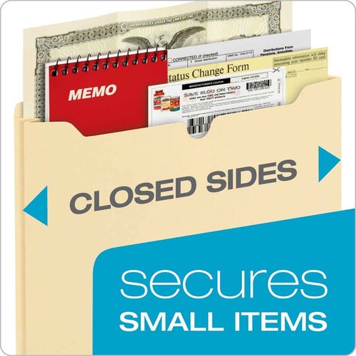 Pendaflex Globe-Weis/Pendaflex File Jackets, 2-Inch Expansion, Letter Size, Red, 50 Jackets per Pack (B3043DTRED)