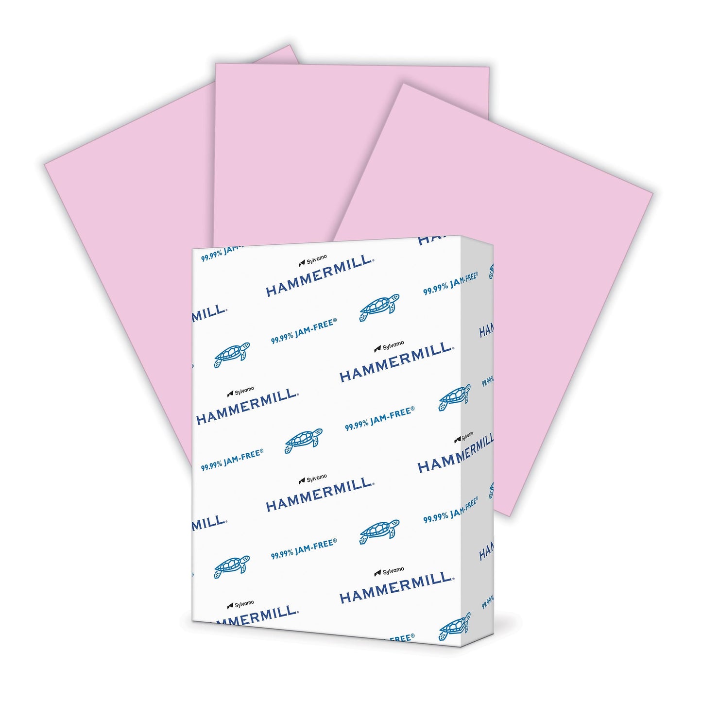 Hammermill 102269 Recycled Colored Paper, 20lb, 8 1/2 x 11, Lilac, 500 Sheets/Ream