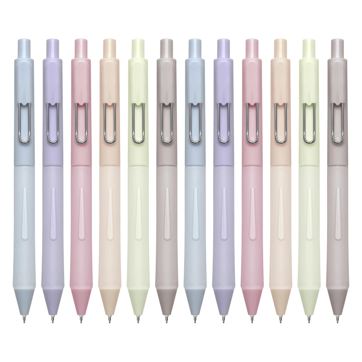 Aisibeiger 0.5mm Gel Pens Black Ink Pen Gel Retractable Pens for Smooth Writing Office Supplies (12-count)