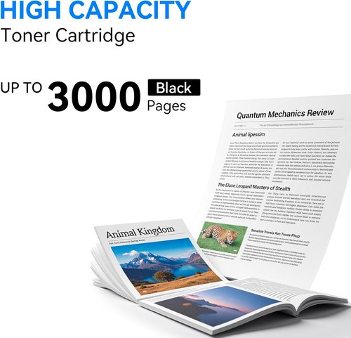 Brother 830XL High Yield Toner Cartridge - Compatible Replacement for TN830 & TN830XL | 2 Black Cartridges
