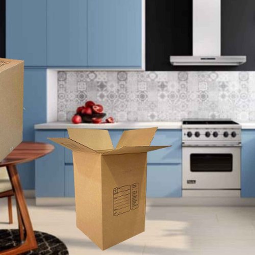 Uboxes 4 Kitchen Moving Boxes Double Wall 18x18x28" boxes,BOXBUNDKIT04