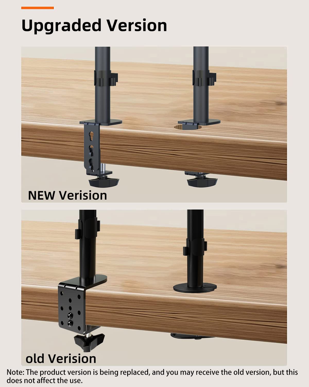 Suptek Single Monitor Mount, Adjustable Monitor Arm Desk Mount Stand for 1 / One Screen up to 32 inch Screen(MD9401)