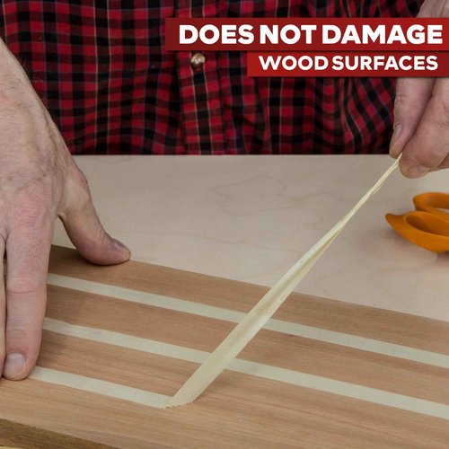 XFasten Double Sided Woodworking Tape 2.5 Inches x 90 Feet (6-Pack), Residue-Free Double Sided Tape for Wood Template, MDF, Metal, Edge Banding, Routing, Anchoring, Strong Adhesion but Surface-Safe