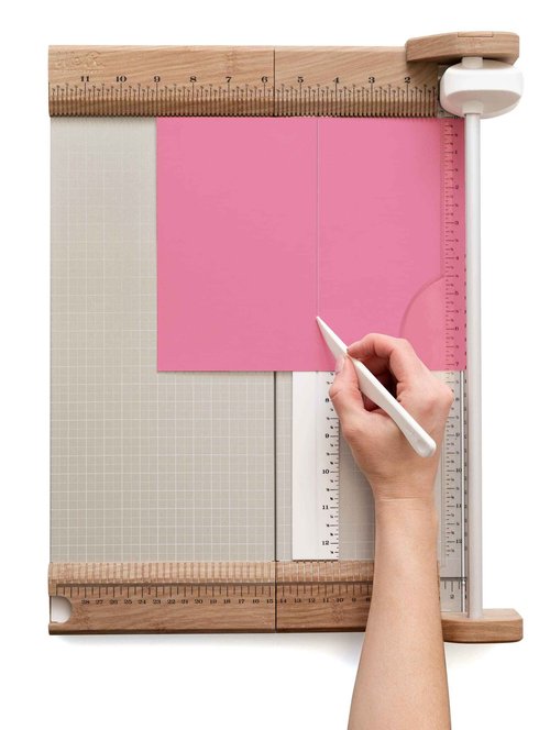We R Memory Keepers 12x12 in Premium Paper Trimmer, Light Bar, Magnetic Edge, Alignment Guide, Compact Storage and Portability, Scrapbooking, Journaling, Cardmaking, Printmaking, and More