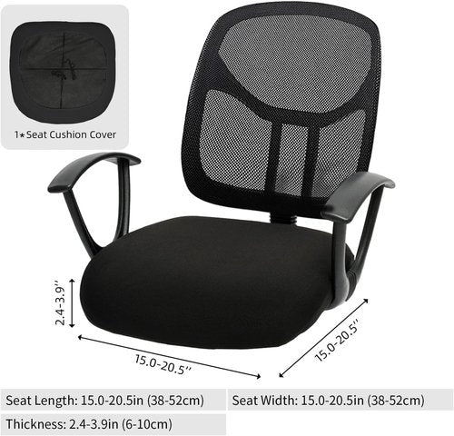 DIVA EN CAMINO DEC Universal Spandex Computer Chair Slipcover - Stretchable & Washable Pet Protector Cover