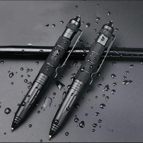 Lsqurel Tungsten Steel Tactical Pen for Glass Breaker Mutifunction Defense Pen (2 Pack)