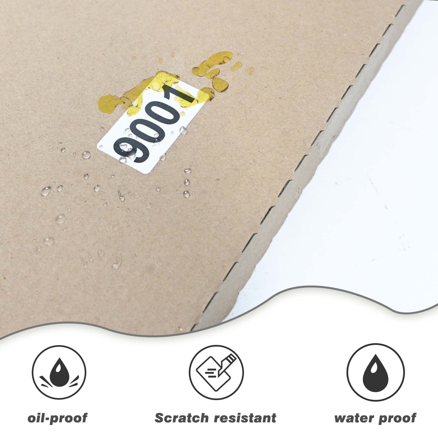 DGBDPACK Consecutively Numbered Labels, 1.5 x 0.79 Inch Self-Adhesive Inventory Numbered Sticker (1001-2000)