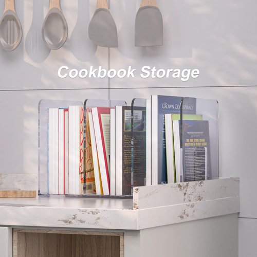 SUJOER 4PCS purse organizer for closet,handbag storage,book holder,bag organizer,acrylic desk file organizer,clutch divider,desk accessories workspace organizers