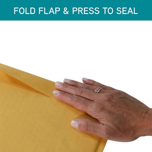 Sealed Air JiffyLite Cellular Cushioned Mailers, Brown Kraft, Size 50