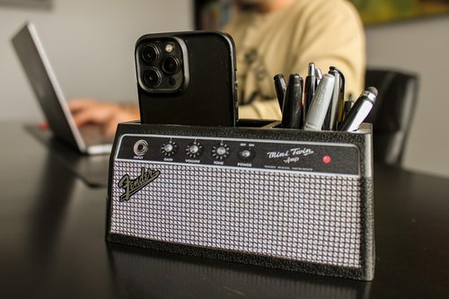 P Pluginz Fender Desk Organizer