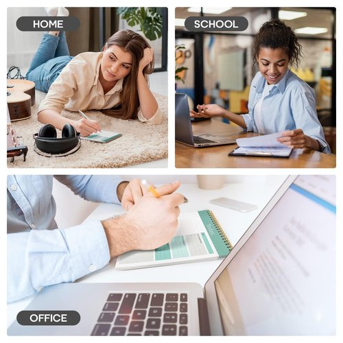 To Do List Pad - To Do List Notebook for Work with 52 Sheets, Undated Daily Planner Perfect for Daily Tasks and Goal Setting, To Do List Notepad Suitable for Office, Home and School