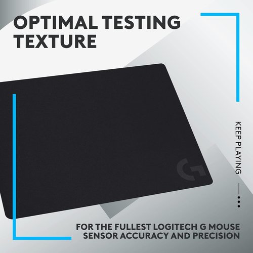 Logitech G240 Gaming Mouse Pad - Optimized Surface for Precision | Non-Slip Design, 340 x 280 mm