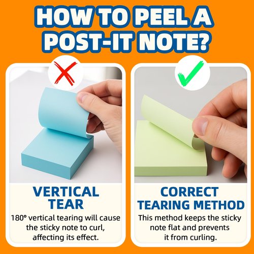 Bulk Personalized Sticky Notes 3"x3" – Custom Logo or Text Notepads, 50 Sheets per Pad, 2–100 Pack for Business Marketing, Office Supplies, Schools, Parties (Style 1)