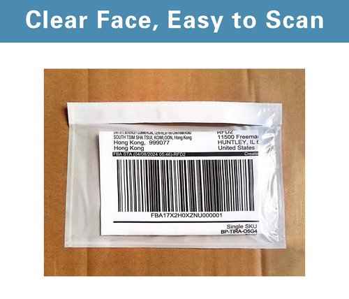 1000 Pcs 7.5”x 5.5” Packing List Envelope Pouches, Clear Packing Envelopes for Shipping and Mailing, Pouch Enclosed Bags with Packing Slips Invoice Label
