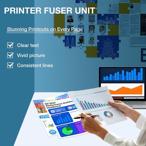 Brother D00N0D001 Fuser Unit Kit - 115V Compatible with MFC-L3770CDW, MFC-L3750CDW, HL-3270CDW, HL-L3290CDW