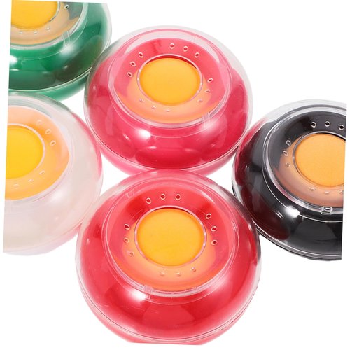 HYTROVE 5Pcs Moistener Sponge for Money Counting Non Slip Desktop Wetting Tool for Efficient Paper Sorting for Bank Tellers and Cashiers