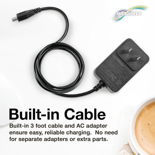 BoxWave Charger for Kodak Luma 150 Portable Wireless Projector - 15W Wall Charger with 3ft Cable for Rapid Charging
