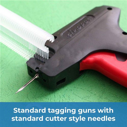 Perco 1- Inch 25mm J Hook Standard Tagging Attachments Fasteners Tag Pins (20,000 Barbs)