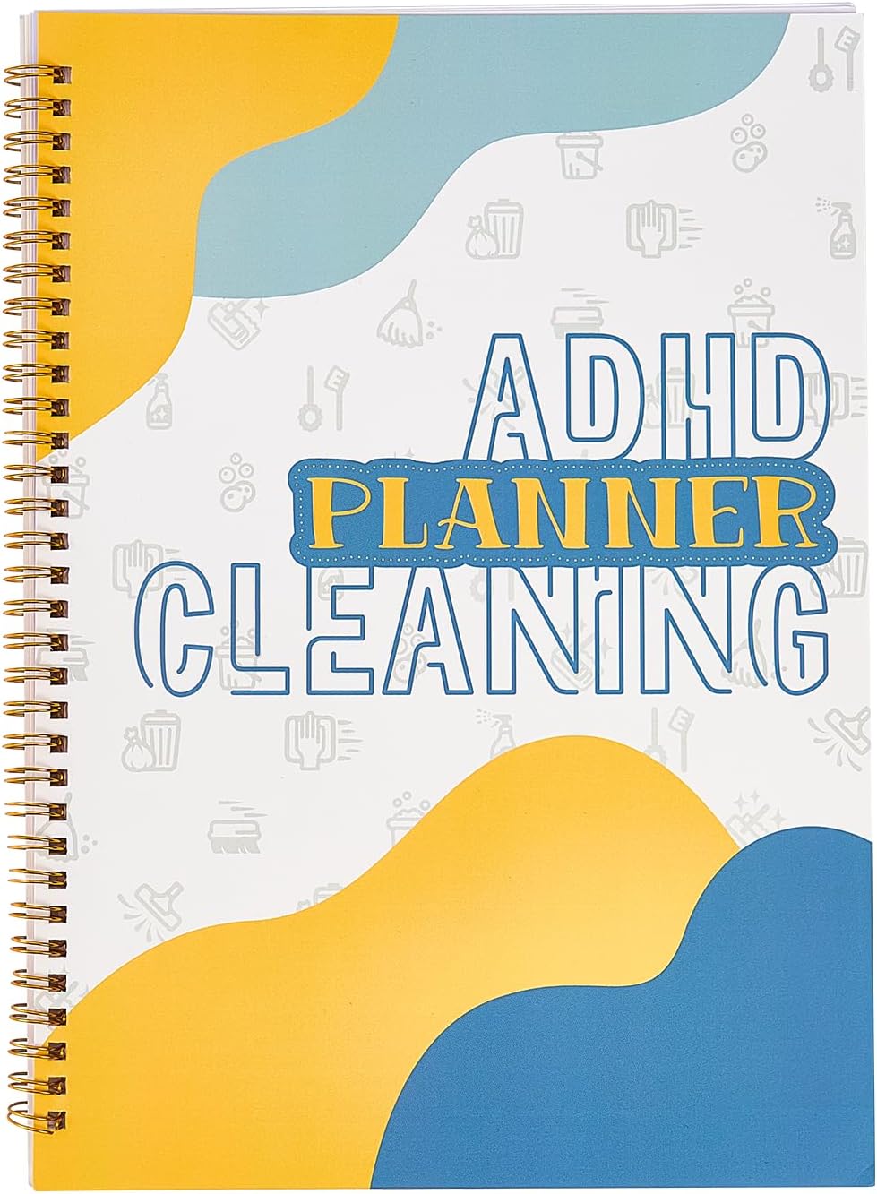 ADHD Cleaning Planner - A4 Weekly & Monthly Schedule | 30 Sheets for Home Organization