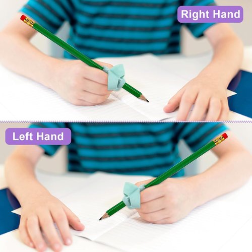 Ptwola Pencil Grips for Kids - Handwriting Aid for Improved Posture | 10 Pcs Set for Preschoolers