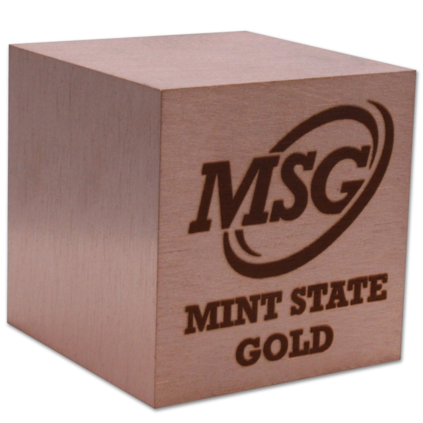 99.95% Pure 1" Inch Copper Cube - Element Design with Certificate of Authenticity