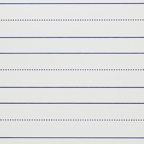 School Smart Lined Dry Erase Boards, 12 x 18 Inches, Pack of 10
