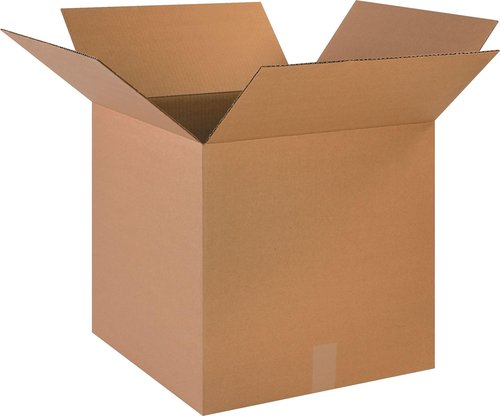 Aviditi HD1818 Heavy-Duty Single Wall Corrugated Cardboard Box 18" L x 18" W x 18" H, Kraft, For Shipping, Packing and Moving (Pack of 20)