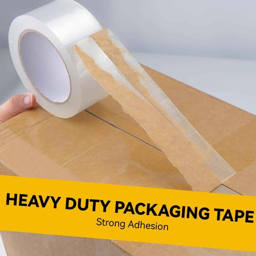 YOOKIA Clear Packing Tape 36 Rolls, Total 3960 yd., Heavy Duty Shipping Tape, Each 2 inch x 110 Yards x 2 mil Thick for Shipping, Packaging, Sealing and Moving