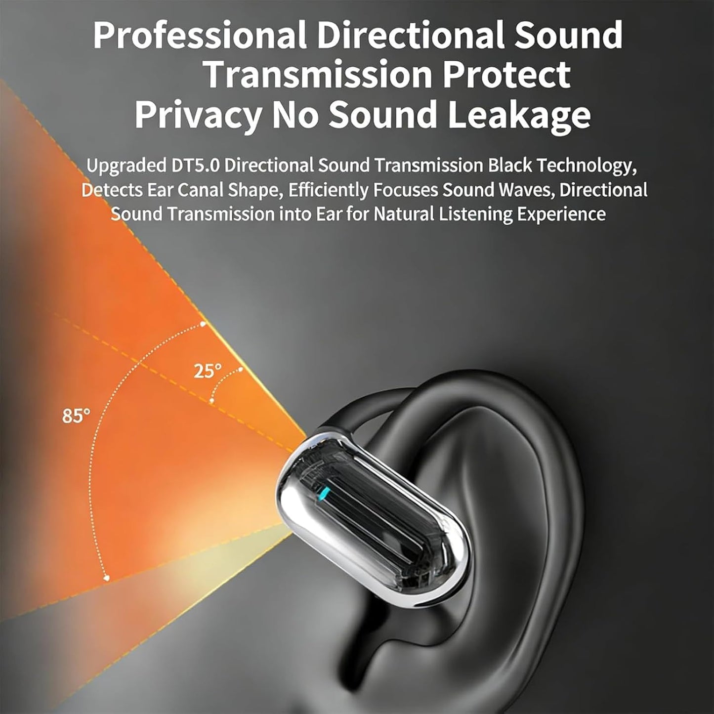 Skiennix Translation Earbuds - AI Wireless Bluetooth Real-Time Interpretation Headset | Black & Khaki