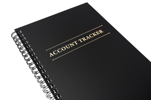 2 Pack Expense Tracker Ledger Book- Finance Book for Home Budget Tracking, Business Bookkeeping -Home Budget notebook, Finance Planner- Expense Ledger for Small Business Bookkeeping (100 Pages 2 Pack)