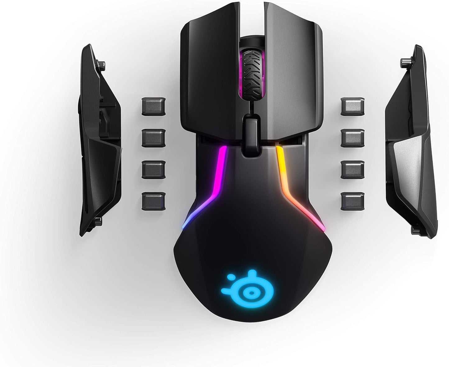 SteelSeries Rival 650 Wireless Gaming Mouse - Rapid Charging, 12,000 CPI Dual Sensor, RGB Lighting