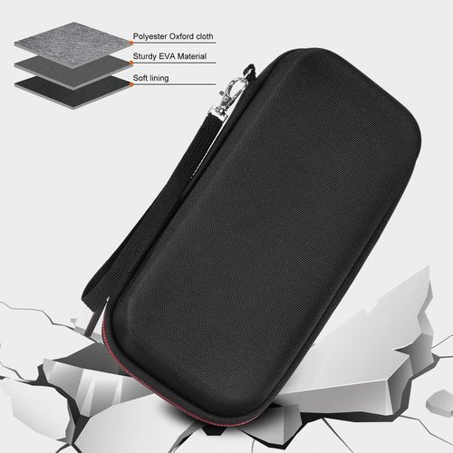 ZUJFPL Hard Graphing Calculator Case Compatible with Texas Instruments TI-84 Plus CE/TI-84 Plus/TI-Nspire CX II CAS/TI-Nspire CX II/TI-83 Plus/TI-85/TI-86/TI30xs/TI36X Pro/TI 34 Calculator - Black