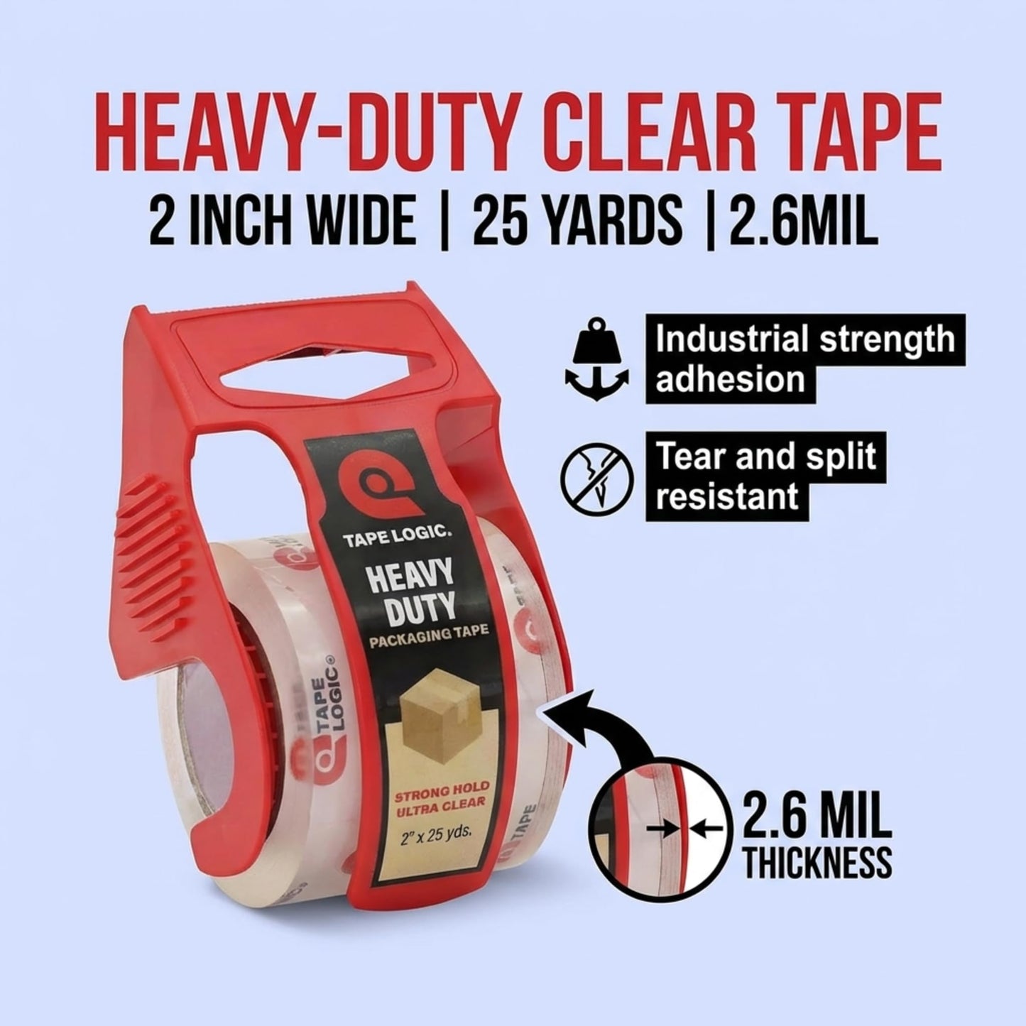 BOX USA Moving Boxes 20"L x 20"W x 15"H (12-Pack) Large + Packaging Tape - Shipping, Mailing, Packing, Packaging and Storage,ECT-32 Corrugated