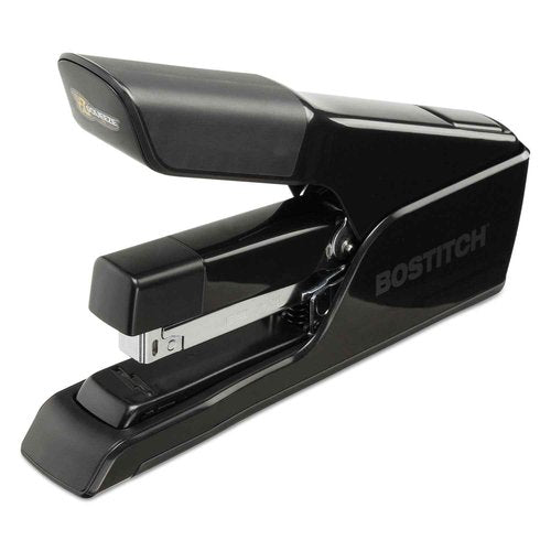 Bostitch Office EZ Squeeze 75 Sheet Flat Clinch Stapler, Reduced Effort, Black (B875)