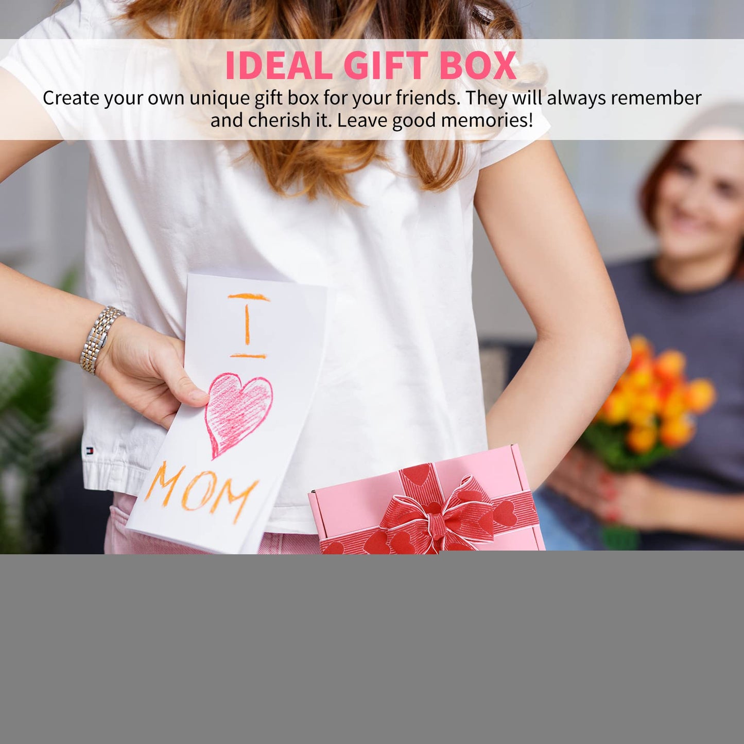 Spakon 50 Packs Shipping Boxes Cardboard Corrugated Mailer Packaging Boxes for Small Business Cute Small Box Cardboard Carton Box Mailers for Packaging Product(Pink,6 x 4 x 1.6 Inches)