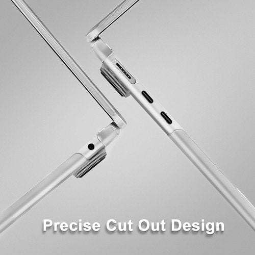MOSISO MacBook Air 13-Inch Case | Ultra-Thin Hard Shell with Keyboard Cover & Screen Film - Frost Clear