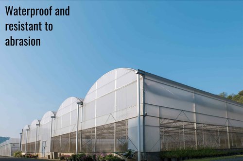 GGR Supplies T.R.U. LDPE Heavy-Duty Greenhouse Polyethylene Repair Weatherseal Film Tape. Long Term UV Exposure Ideal for Sealing and Seaming. (Clear, 6" X 36 Yards)