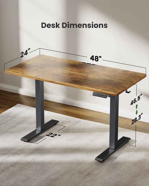 Marsail Standing Office Desk
