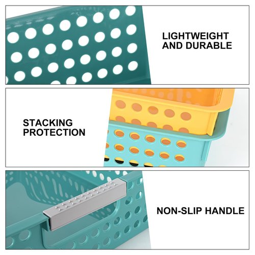 4PCS Turn in trays classroom,Paper trays,Classroom Baskets, Paper baskets Organizational Solution for Office and School