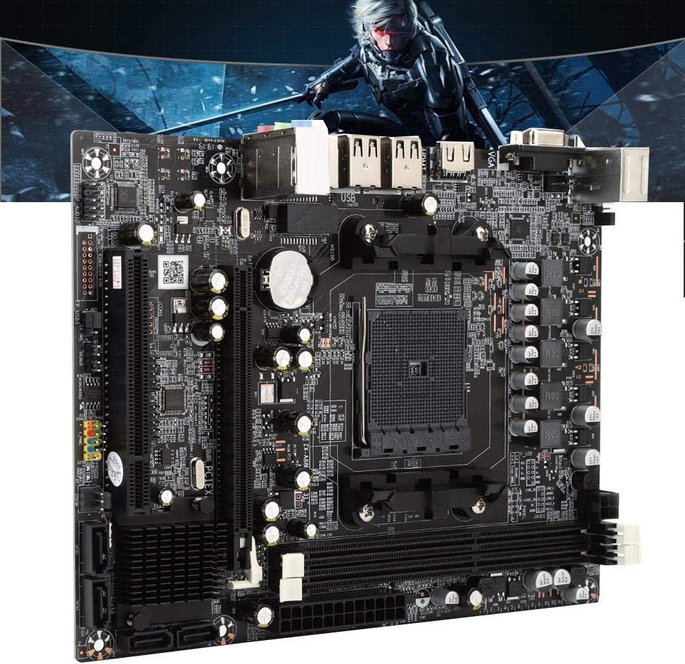 A88 AMD DDR3 Computer Motherboard - HDMI & VGA Support | FM2/FM2+ CPU Interface, 1333-2133MHz